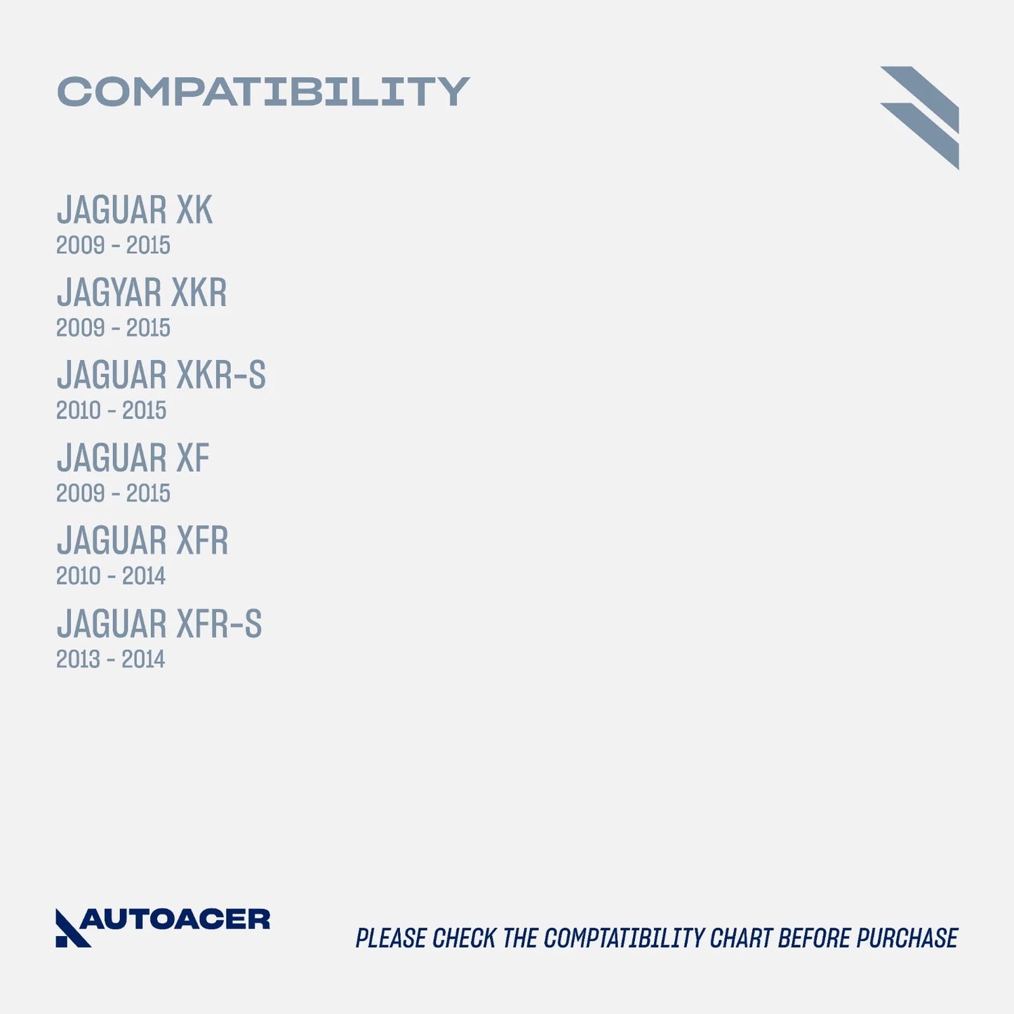 AUTOACER 12 piece Front Suspension Kit - Control Arms, Knuckle Arm Ball Joints, Outer Tie Rods & Sway Bar Links for Jaguar