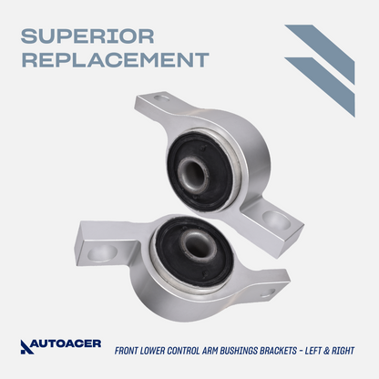 AUTOACER - 4pc Front Lower Control Arm Bushings with Brackets for LEXUS ES IS AWD RWD FWD