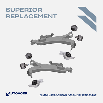 AUTOACER - 4pc Front Lower Control Arm Bushings with Brackets for LEXUS ES IS AWD RWD FWD