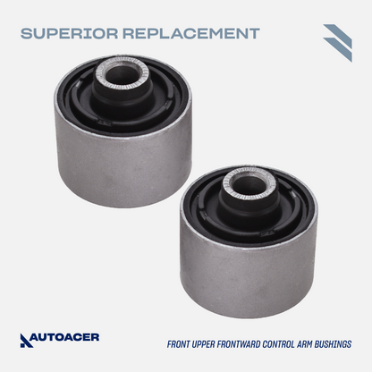 AUTOACER - 4pc Front Upper Suspension Control Arm Bushing Kit for Lexus LS460, LS460L, LS600h (AWD / RWD)
