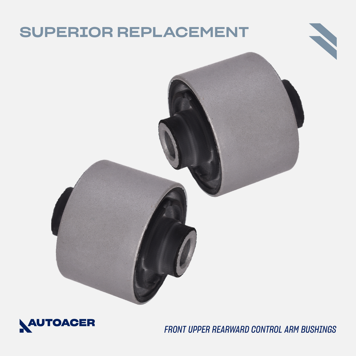 AUTOACER - 4pc Front Upper Suspension Control Arm Bushing Kit for Lexus LS460, LS460L, LS600h (AWD / RWD)