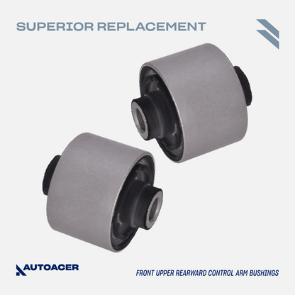 AUTOACER - 4pc Front Upper Suspension Control Arm Bushing Kit for Lexus LS460, LS460L, LS600h (AWD / RWD)