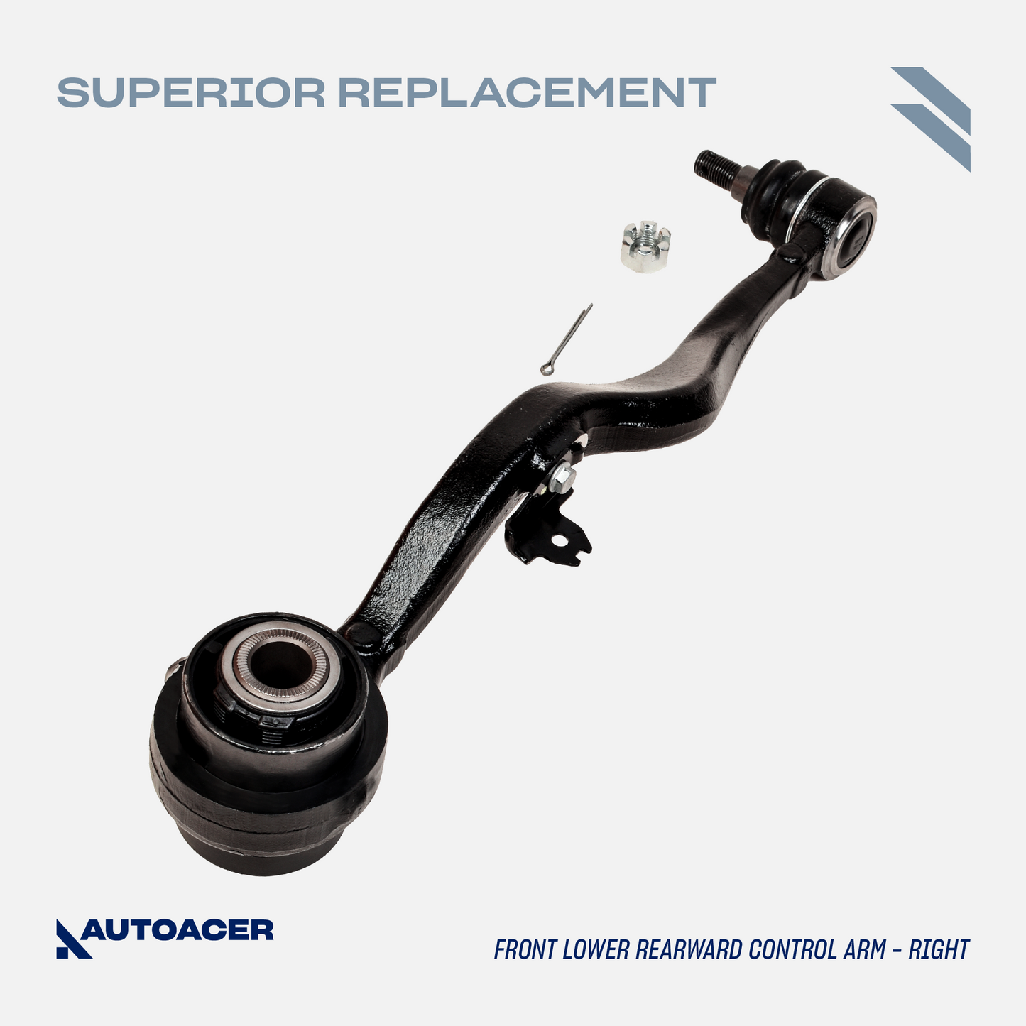 AUTOACER -2p Front Lower Control Arm Kit for Lexus LS460 LS460L LS600h AWD 07-17