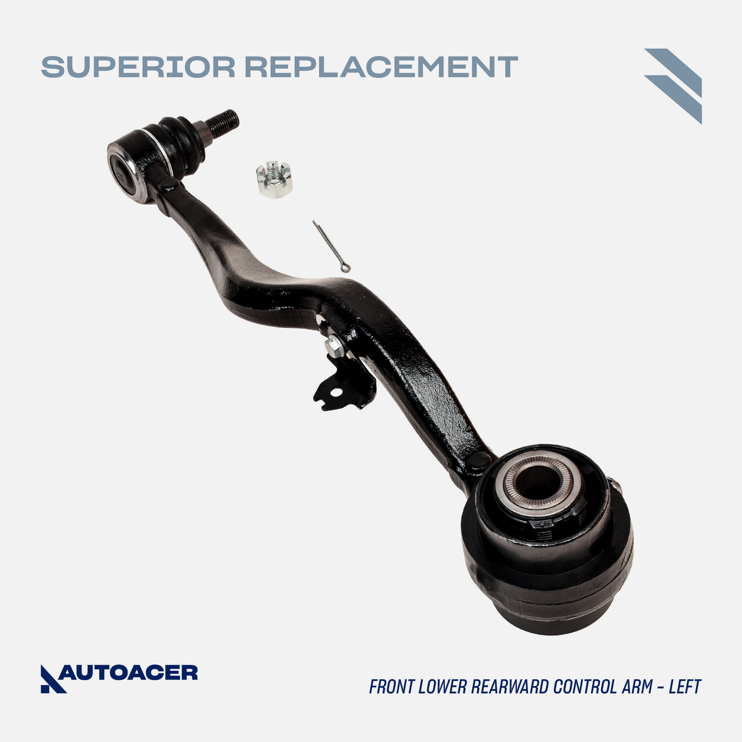 AUTOACER -2p Front Lower Control Arm Kit for Lexus LS460 LS460L LS600h AWD 07-17