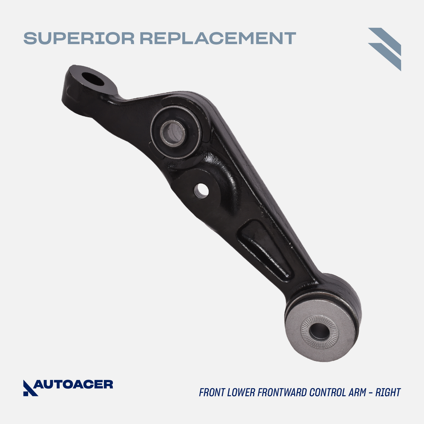 AUTOACER - 2p Front Lower Control Arms W/Bushings for Lexus LS460 LS600h AWD 07-