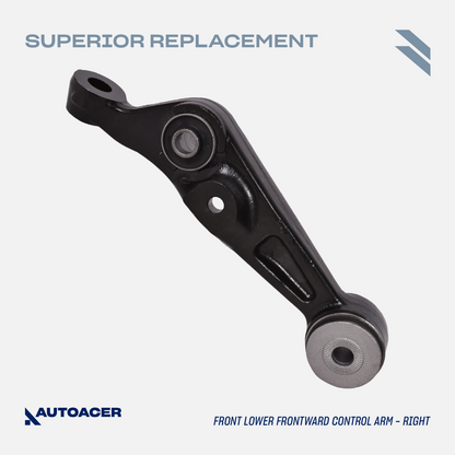 AUTOACER - 2p Front Lower Control Arms W/Bushings for Lexus LS460 LS600h AWD 07-