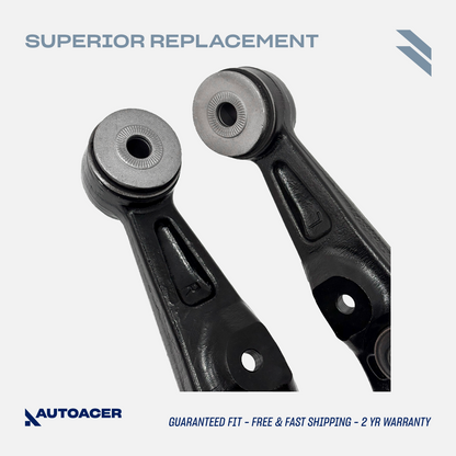 AUTOACER - 2p Front Lower Control Arms W/Bushings for Lexus LS460 LS600h AWD 07-