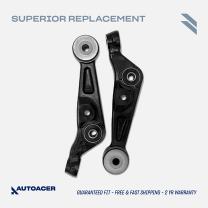 AUTOACER - 2p Front Lower Control Arms W/Bushings for Lexus LS460 LS600h AWD 07-