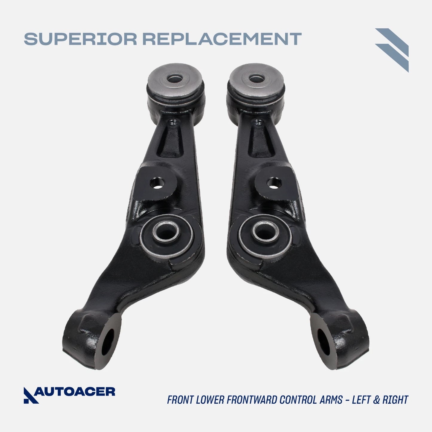 AUTOACER -4p Front Lower Control Arm Kit for Lexus LS460 LS460L LS600h AWD 07-17