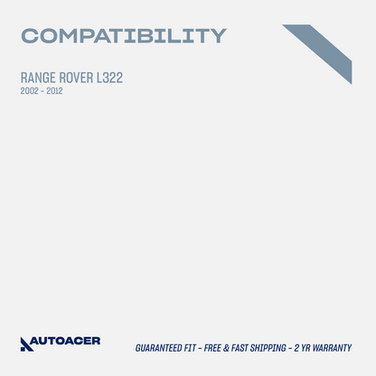 AUTOACER - 2pc Rear Upper Knuckle Hub Bushing Kit for Land Rover Range Rover L322 (Won't fit RR Sport Models)