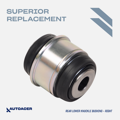 AUTOACER - 2pc Rear Lower Knuckle Bushing Kit for Land Rover LR3 / DISCOVERY III, LR4 / DISCOVERY IV, RANGE ROVER SPORT