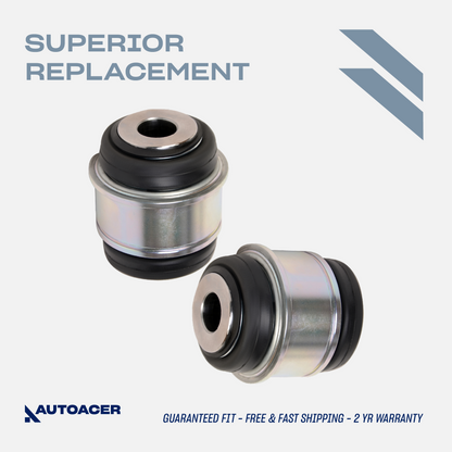 AUTOACER - 2pc Rear Lower Knuckle Bushing Kit for Land Rover LR3 / DISCOVERY III, LR4 / DISCOVERY IV, RANGE ROVER SPORT