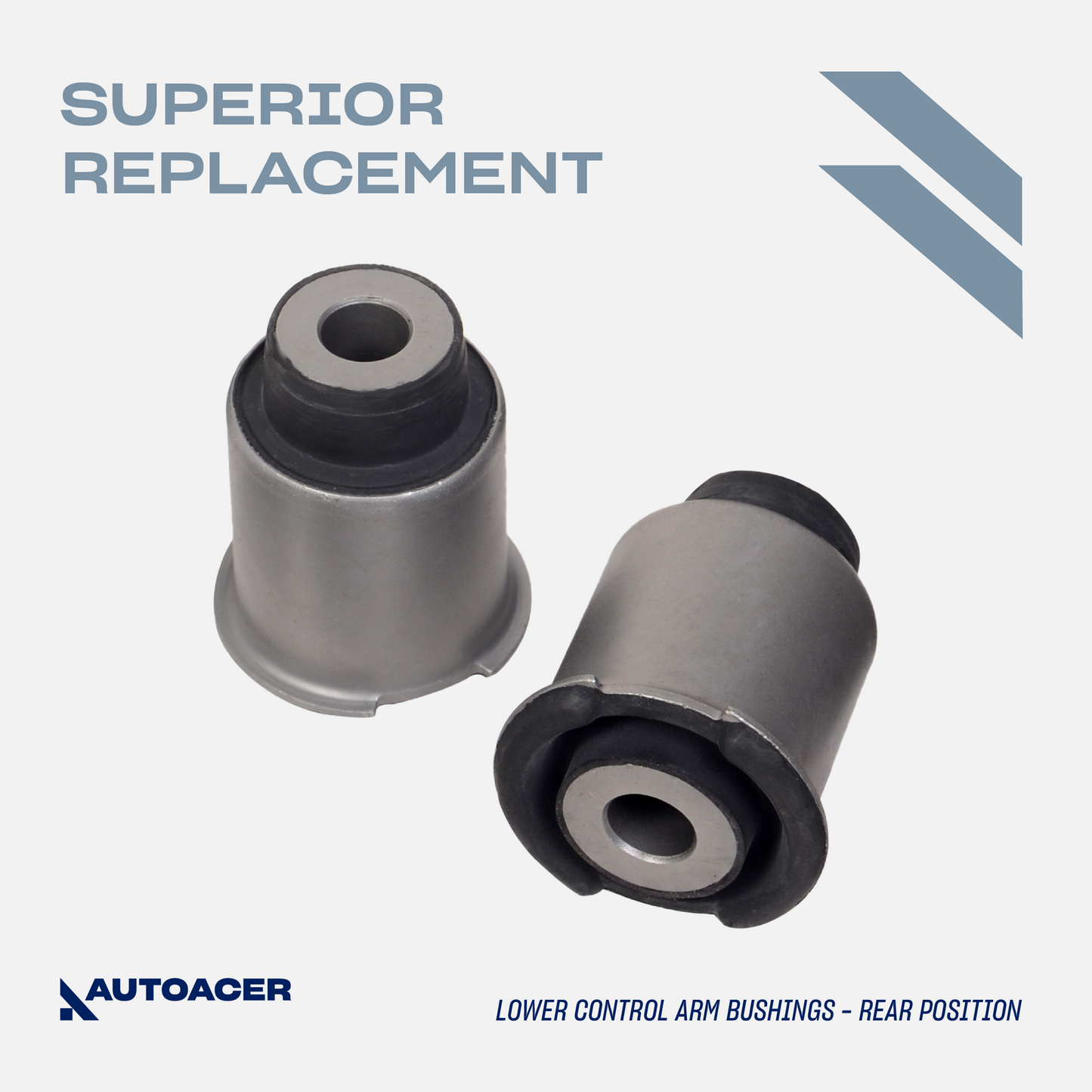 AUTOACER - 12pc Front Upper, Lower Suspension Control Arm Bushings & Ball Joint Kit  for Land Rover Discovery 3/4 L319, Range Rover Sport L320