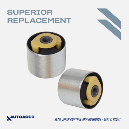 AUTOACER - 4pc Rear Upper Suspension Arm Bushing Kit for Land Rover Discovery 3/4 L319