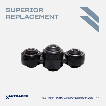 AUTOACER - 1pc Rear Watts Linkage Assembly with Bushings Fitted for LAND ROVER Discovery II L318 All Models