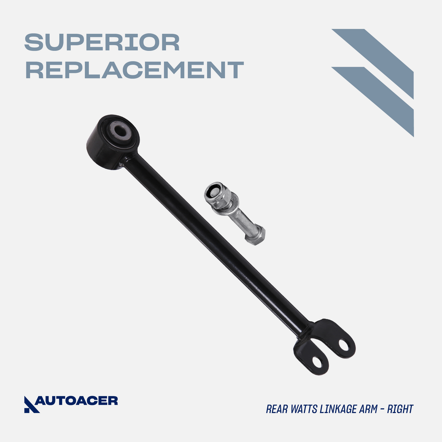 AUTOACER - 3pc Rear Watts Linkage Ars & Assembly for Land Rover Discovery II L318 Models