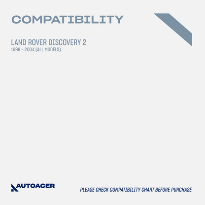 AUTOACER - 2pc Steering Drag Links & Track Tie Rod End Bar for Land Rover Discovery II (L318 All Models)