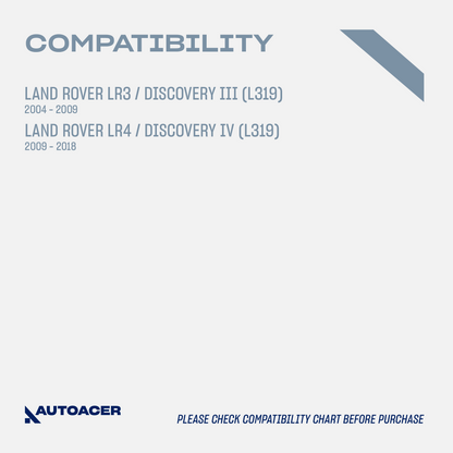 AUTOACER - 24pc Front & Rear Upper, Lower Suspension Control Arm Bushings, Knuckle Bushes, Ball Joint for Discovery 3/4