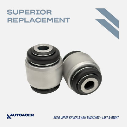 AUTOACER - 4pc Rear Knuckle Upper & Lower Hub Carrier Bushing Kit for Land Rover Discovery 3/4, Range Rover Sport