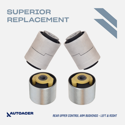 AUTOACER - 16pc Front, Rear, Upper, Lower Suspension Control Arm Bushing Kit for Land Rover Discovery 3/4 (L319)