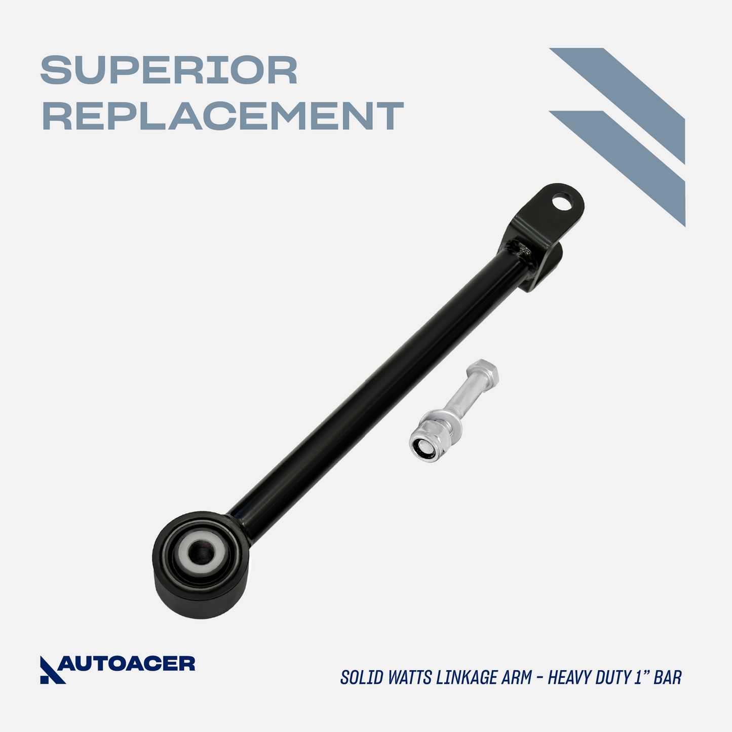 AUTOACER - 3pc Heavy Duty Watts Linkage Arms & Linkage Assembly for Land Rover Discovery II (L318 Models)