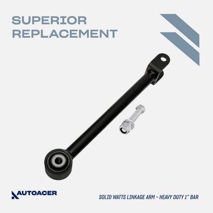 AUTOACER - 3pc Heavy Duty Watts Linkage Arms & Linkage Assembly for Land Rover Discovery II (L318 Models)