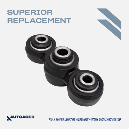 AUTOACER - 3pc Heavy Duty Watts Linkage Arms & Linkage Assembly for Land Rover Discovery II (L318 Models)