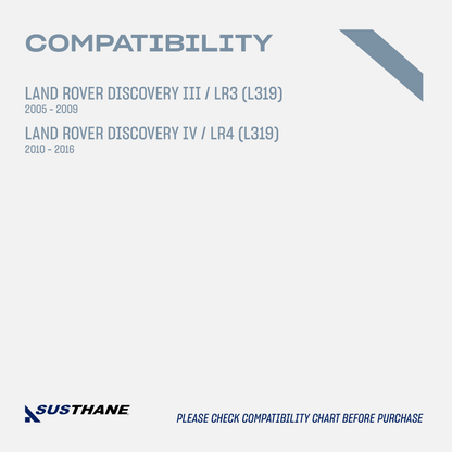 AUTOACER - 16pc Front & Rear PU Strut Spacers Lift Kit 30mm & Longer bolts for Land Rover Discovery 3/4 (L319)