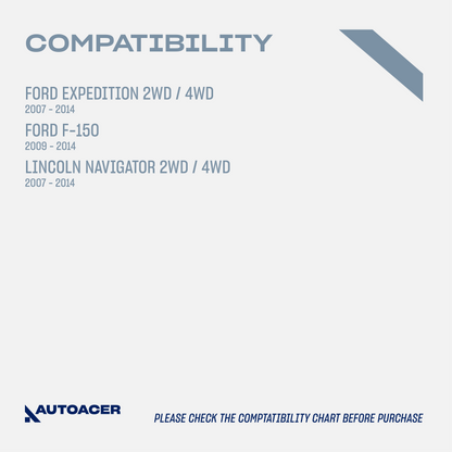 AUTOACER Ball Joint Kit 2 piece - Front Lower Control Arm Ball Joints for Ford & Lincoln
