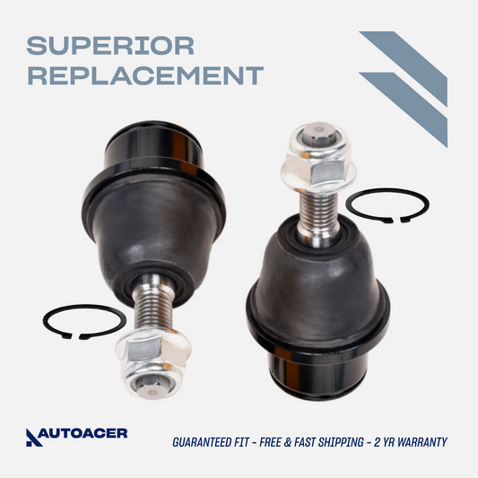 AUTOACER Ball Joint Kit 2 piece - Front Lower Control Arm Ball Joints for Ford & Lincoln