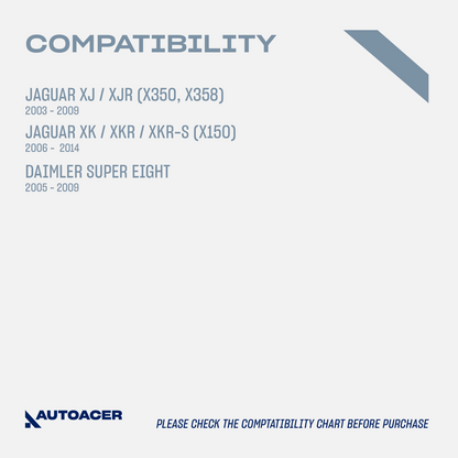 AUTOACER -4p Front Upper & Lower Control Arm Kit for JAGUAR XJ XK V8 Vanden Plas