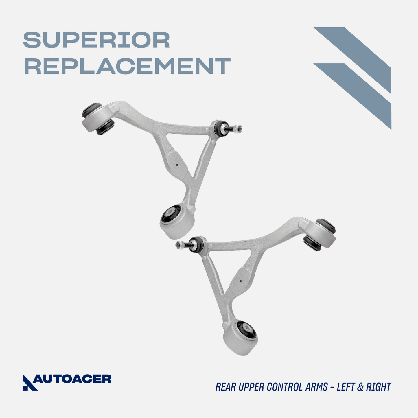AUTOACER 12p Rear Suspension Arms, Bushes, Tie Rods, Links for JAGUAR XF XK STyp