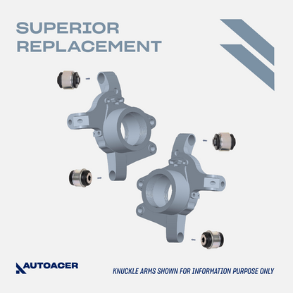AUTOACER 12p Kit Rear Suspension & Knuckle Arm Bushes for Range Rover Sport L320