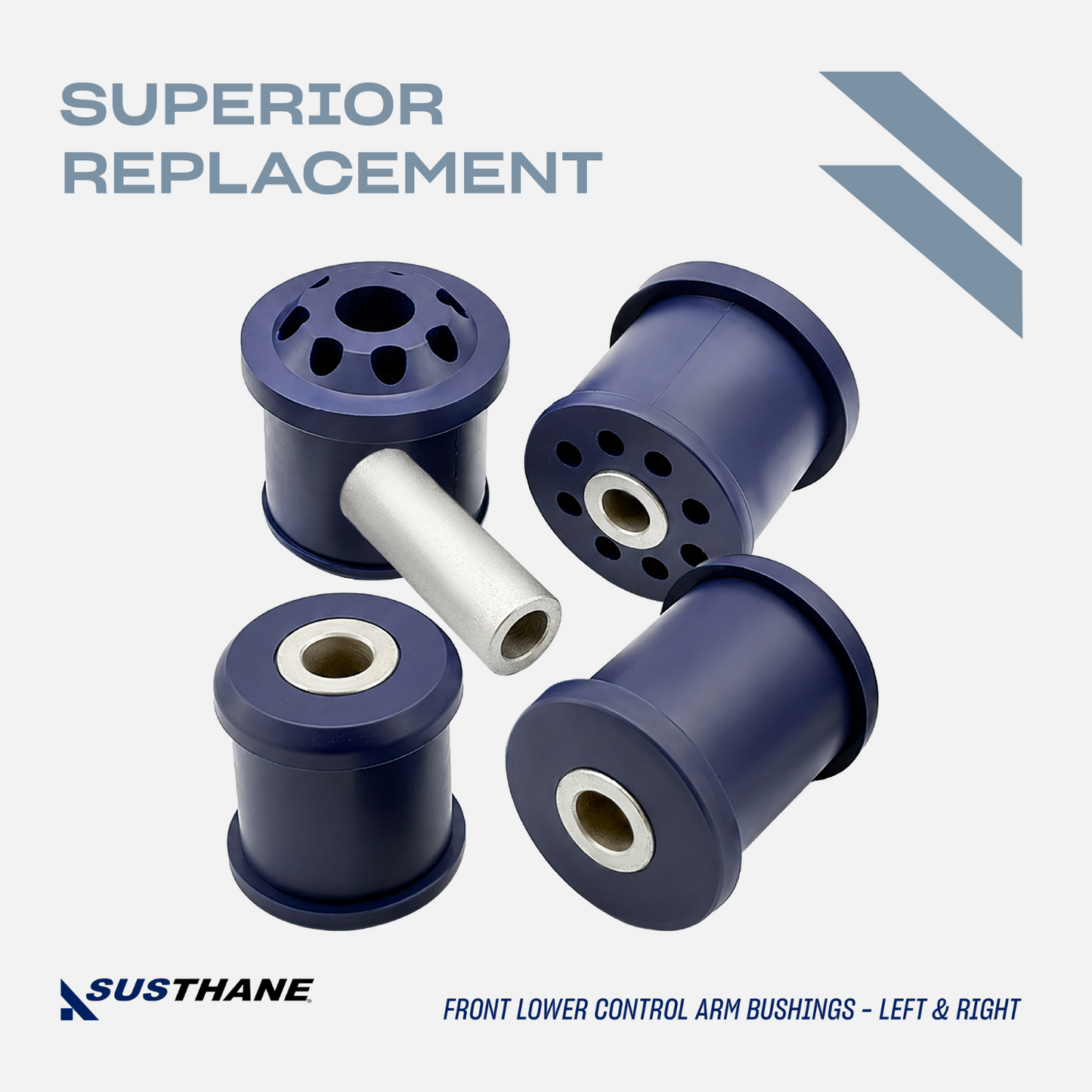 AUTOACER 16p Front Rear PU Suspension Arm Bushing Kit For Discovery 3/4 RR Sport