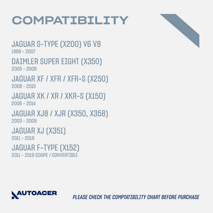 AUTOACER -4p Rear Torque Tie Rods & ARB drop Link Kit for Jaguar S-Type XF XK XJ