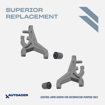 AUTOACER 2p Rear Lower Wishbone Suspension Arm Bushes for JAGUAR S-Type XK XF XJ