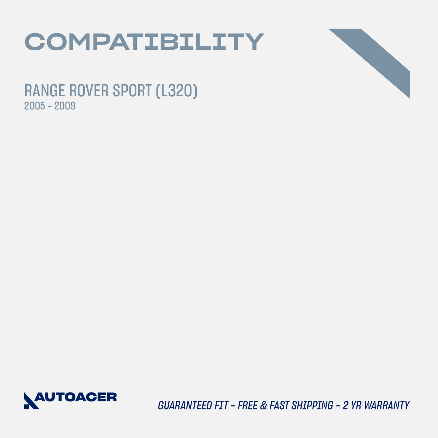 AUTOACER -4p Front Inner Outer Tie/Track Rod Ends for LR Range Rover Sport 05-09