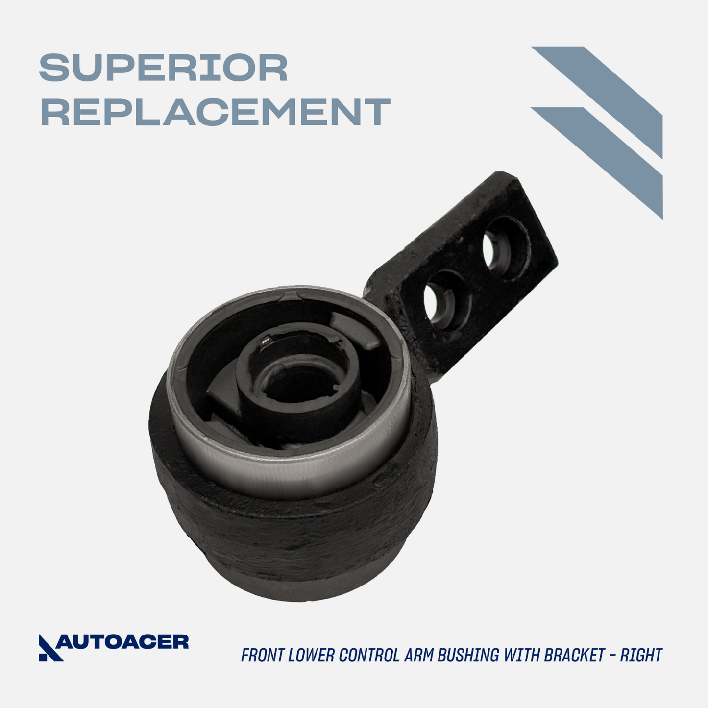 AUTOACER -2p Front Wishbone Arm Rear Bushes Brackets For BMW E46 325xi 330xi AWD