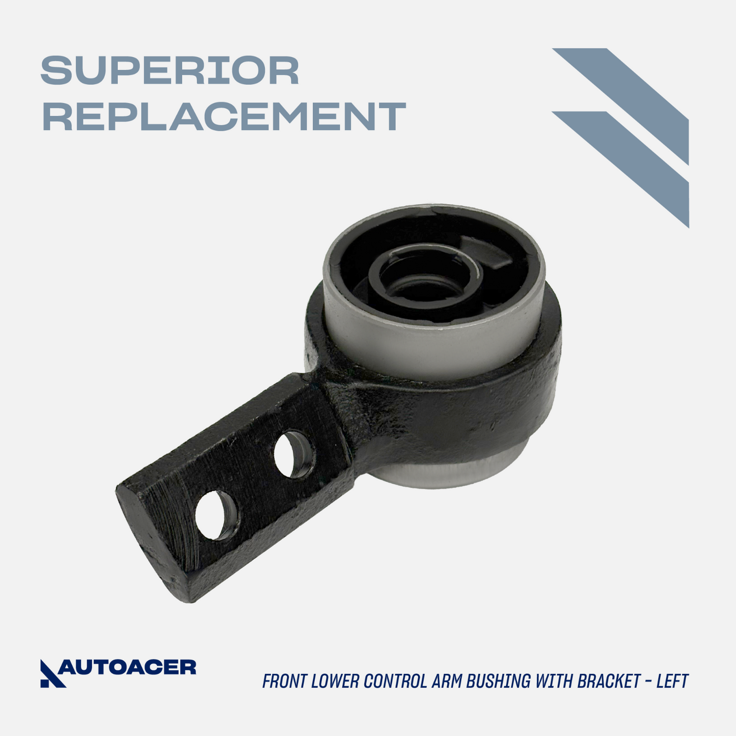 AUTOACER -2p Front Wishbone Arm Rear Bushes Brackets For BMW E46 325xi 330xi AWD