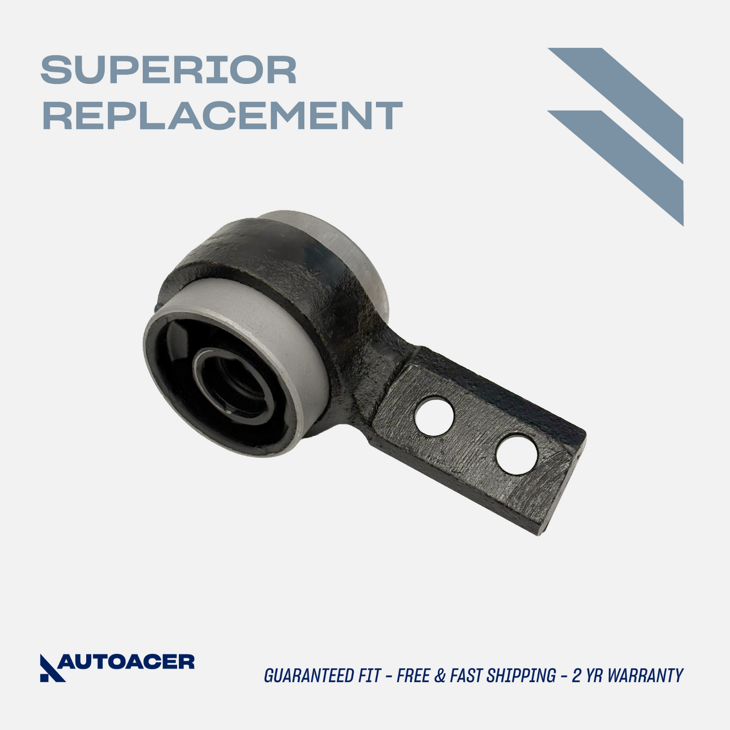 AUTOACER -2p Front Wishbone Arm Rear Bushes Brackets For BMW E46 325xi 330xi AWD