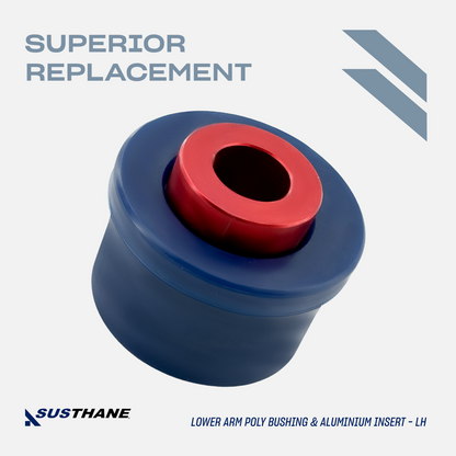 AUTOACER-2p Front Lower Suspension Arm PU Bushing Kit for BMW 3 Series E46 00-05