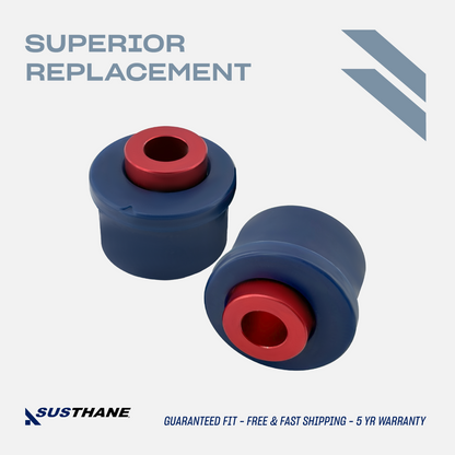 AUTOACER-2p Front Lower Suspension Arm PU Bushing Kit for BMW 3 Series E46 00-05