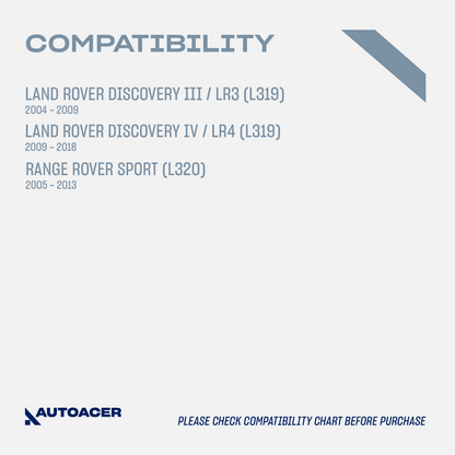 AUTOACER -2p Rear Hub Bushes for Land Rover Discovery 3/4 Range Rover Sport L319