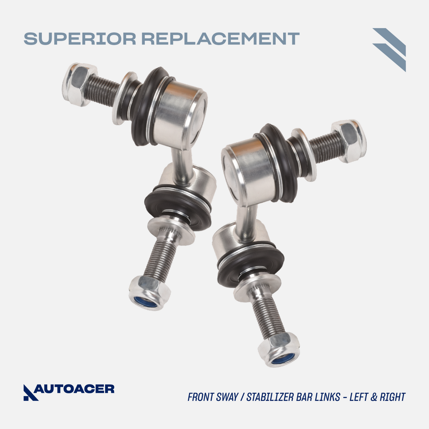 AUTOACER -6p Front Stabilizer Links Inner Outer Tie Rod Ends For Lexus LS460 RWD