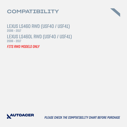AUTOACER -6p Front Stabilizer Links Inner Outer Tie Rod Ends For Lexus LS460 RWD