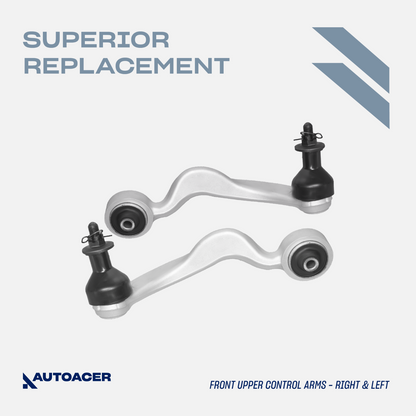 AUTOACER 10p Front Suspension Control Arms & Bushes for Lexus LS460 LS600h 06-17