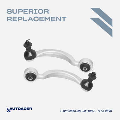 AUTOACER 10p Front Suspension Control Arms & Bushes for Lexus LS460 LS600h 06-17