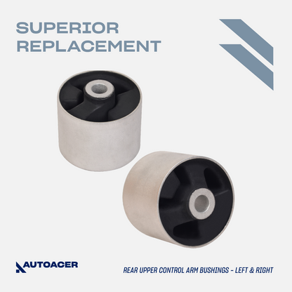 AUTOACER 8p Rear Upper Lower Suspension Arm Bushings For Range Rover Sport 05-13