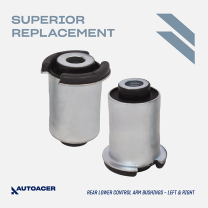 AUTOACER 8p Rear Upper Lower Suspension Arm Bushings For Range Rover Sport 05-13