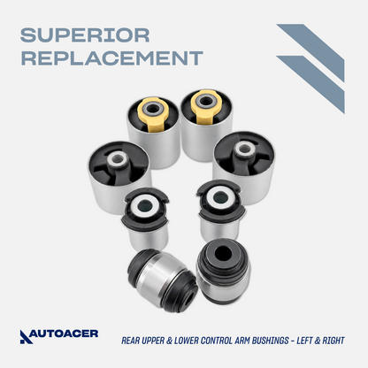 AUTOACER 24p Front Rear Suspension & Knuckle Arm Bushes Ball Joints For RR Sport